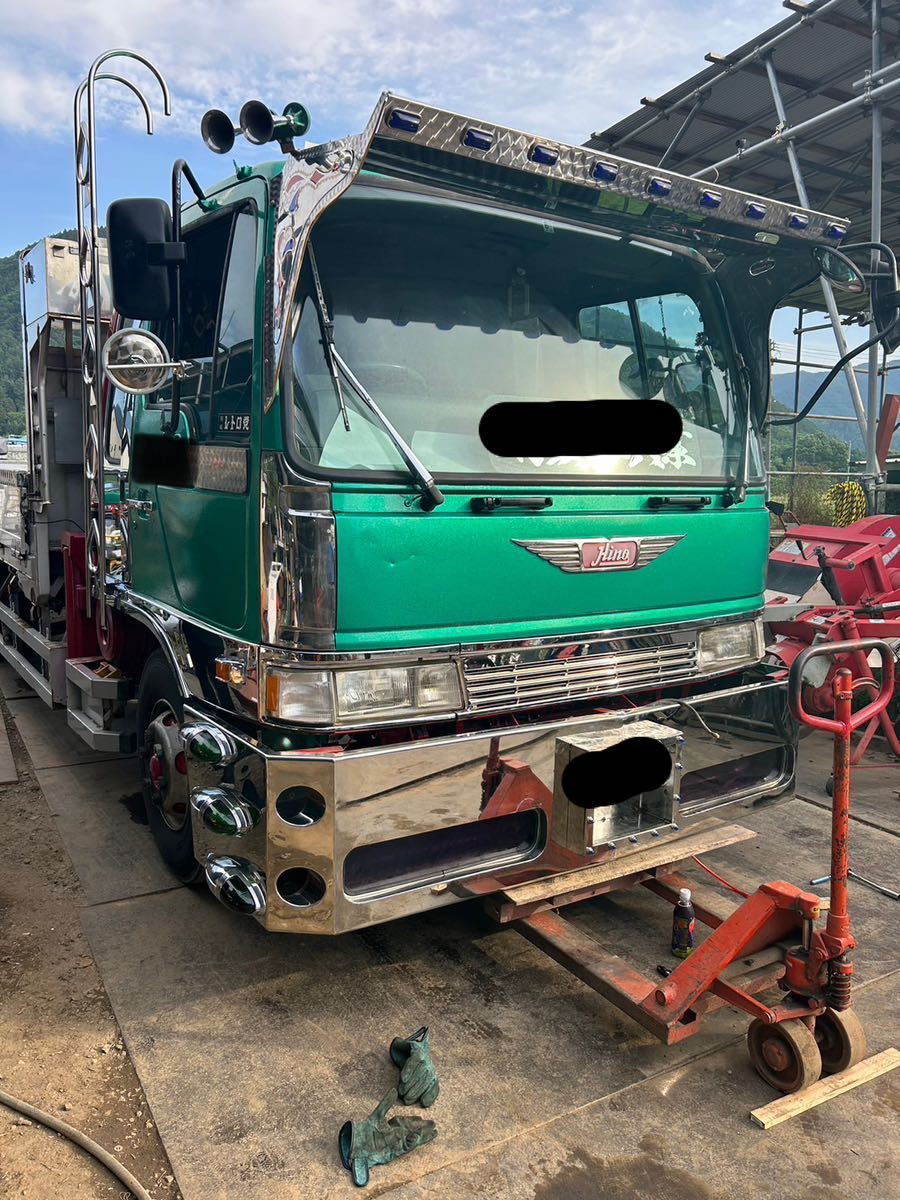 4トン 標準舟形バンパー デコトラ レトロ トラック レンジャー 4トン 標準舟形バンパー デコトラ レトロ トラック レンジャー