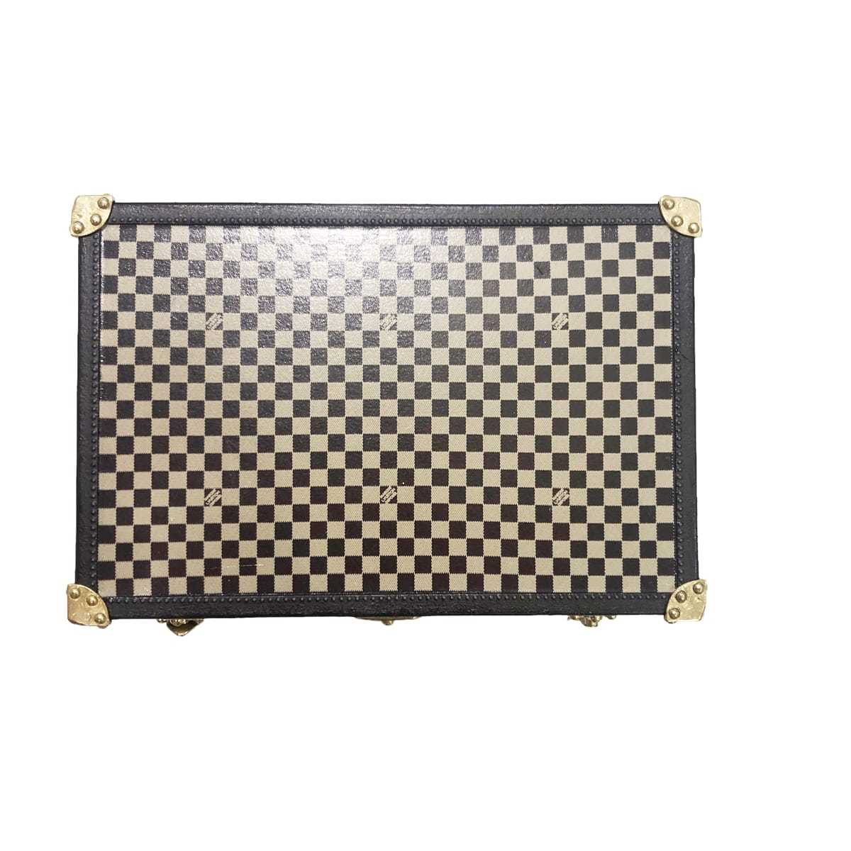 【中古】 LOUIS VUITTON ルイ・ヴィトン 置物 ダミエ マルシャポー トランクオブジェ ペーパーウエイト 23000945 YM_画像5