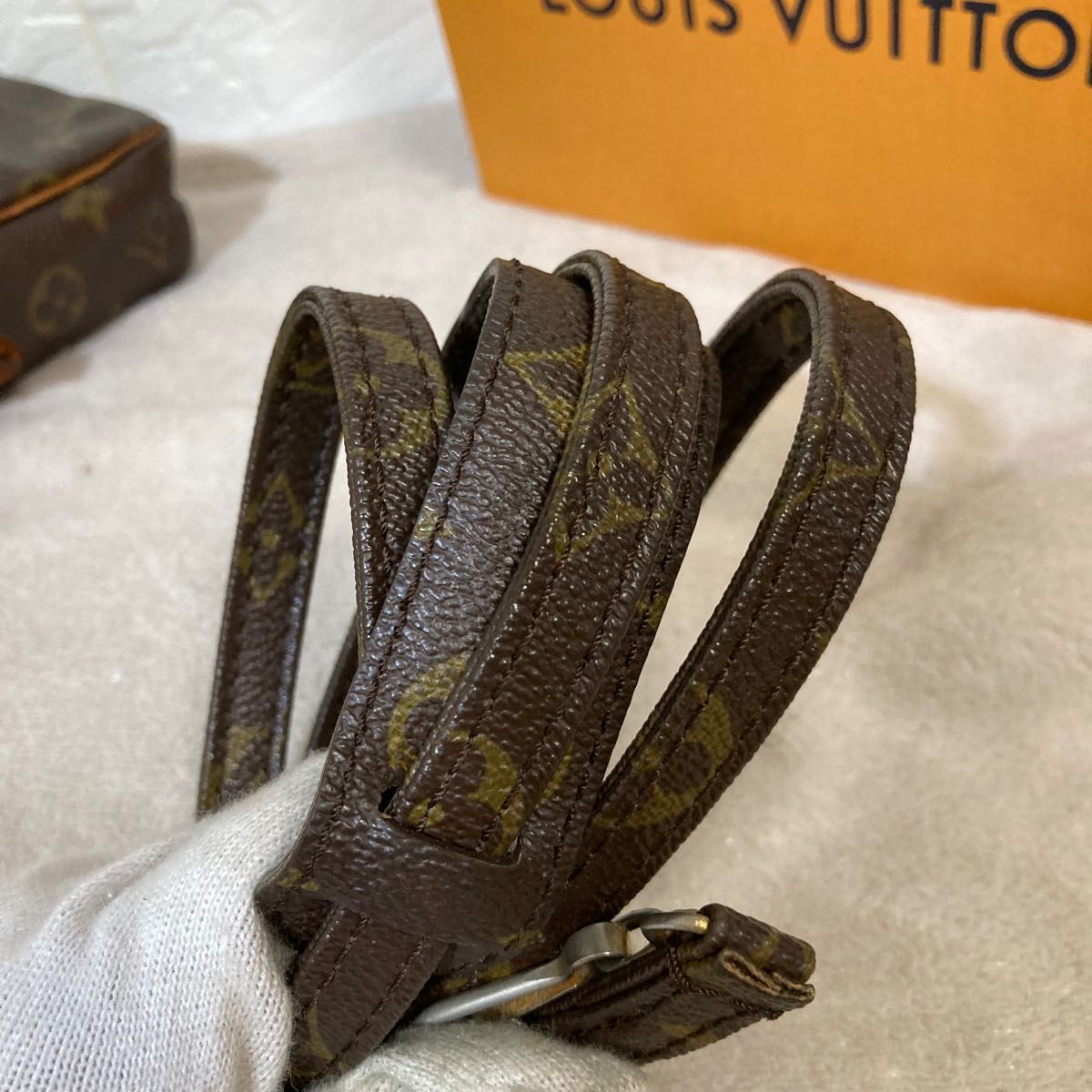 LOUIS VUITTON ショルダーストラップ ルイヴィトン モノグラム