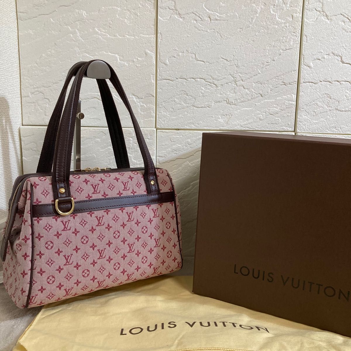 新品同然 LOUIS VUITTON ルイヴィトン ジョセフィーヌ モノグラム