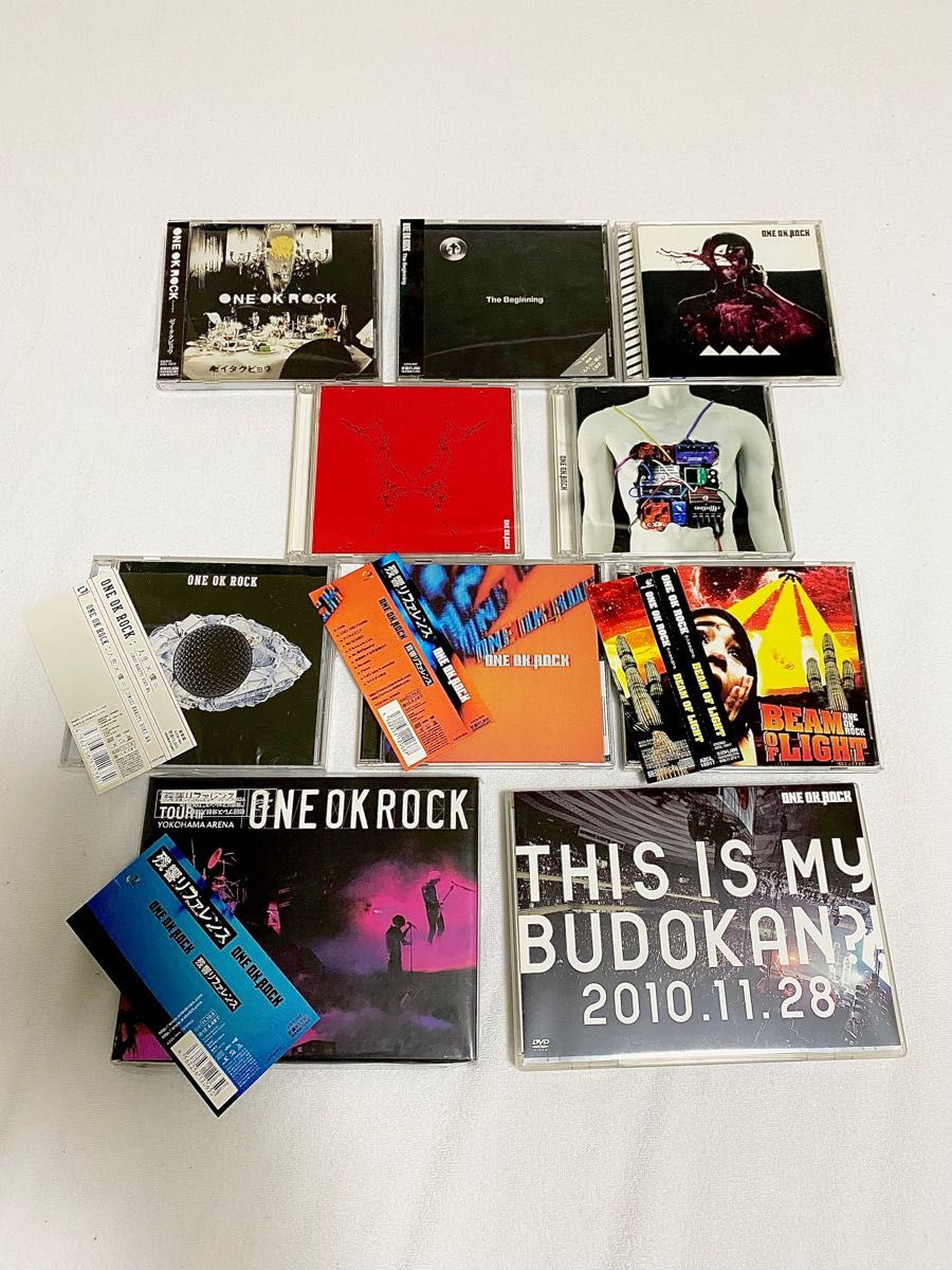 ワンオクロック ワンオク one ok rock CD DVD セット 邦ロック