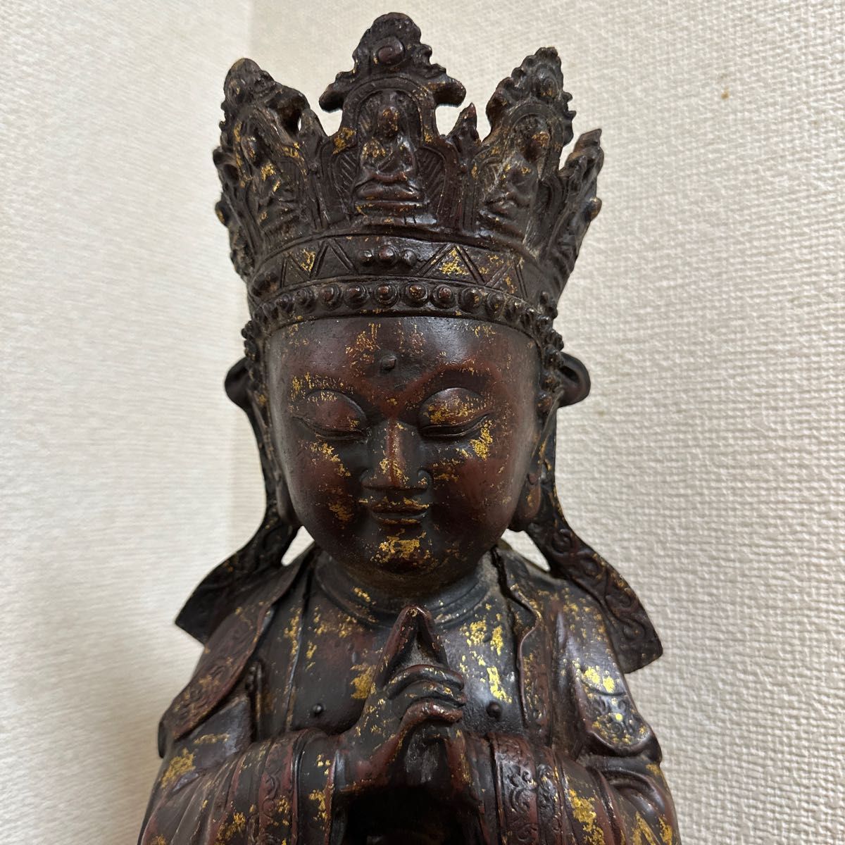 骨董品　古美術　チベット仏　仏教美術　中国美術　琉金佛　仏像　鉄仏　大明永樂年製