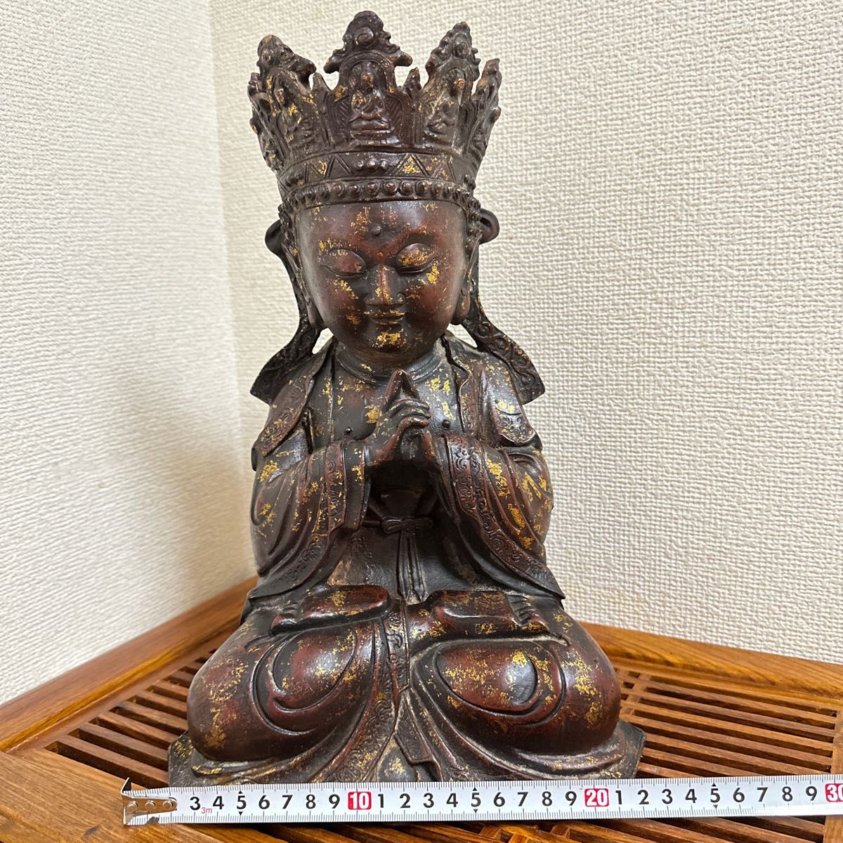 チベット 瑠璃 古仏 仏像 佛像 骨董品 コレクション 置物-