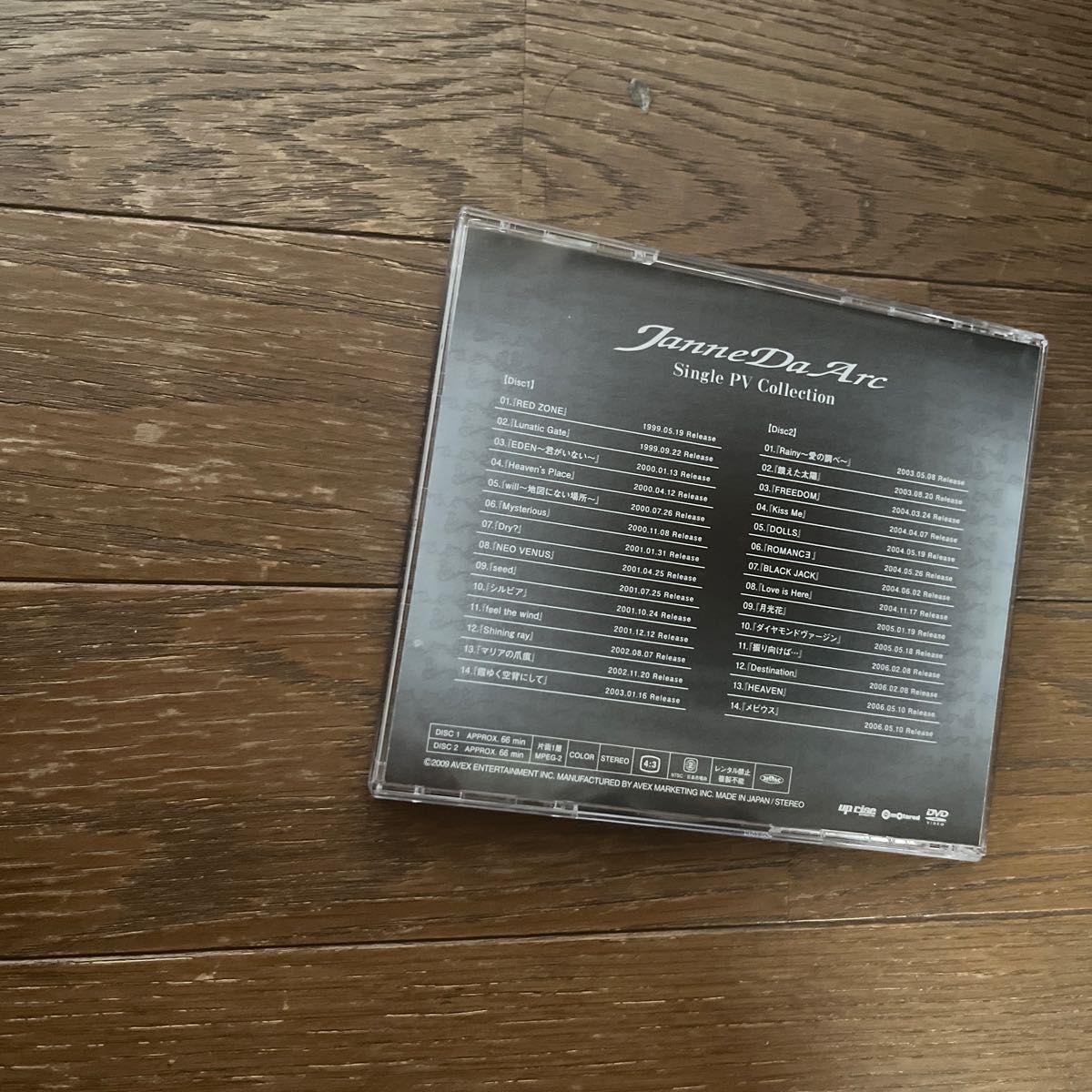 Janne Da Arc single PV collection 2枚組 DVD yasu Acid Black Cherry