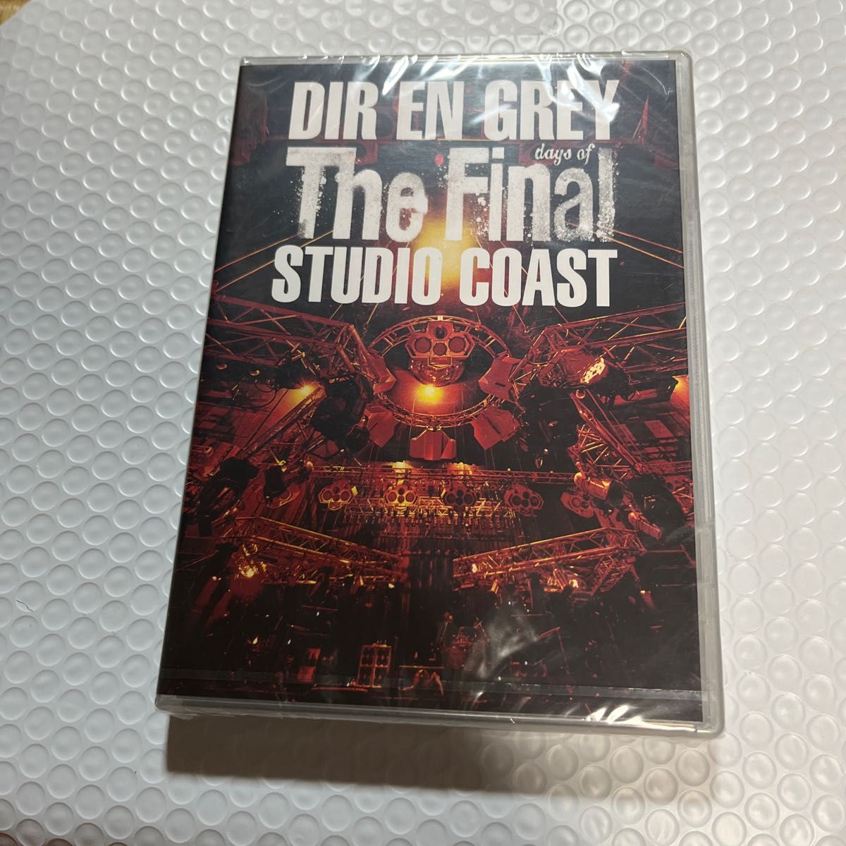 DIR EN GREY THE　FINAL　DAYS　OF　STUDIO　COAST DVD 新品未開封品