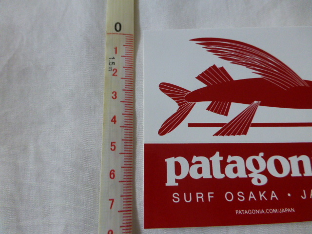 patagonia SURF OSAKA ・JAPAN フライングフィッシュ ステッカー surf osaka サーフ大阪 パタゴニア PATAGONIA patagonia_画像4