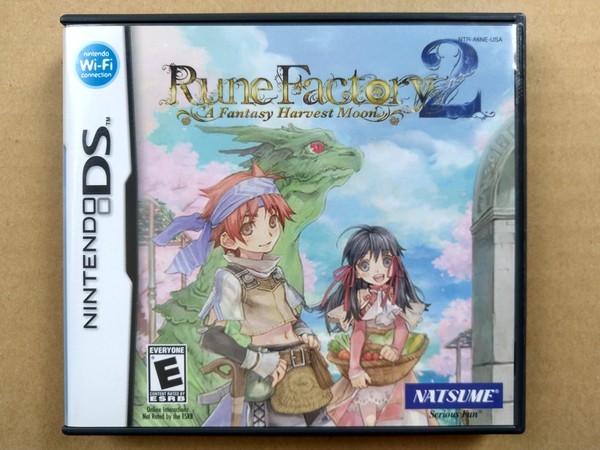 DS Rune Factory 2: A Fantasy Harvest Moon ルーンファクトリー2 北米版 箱説あり_画像1