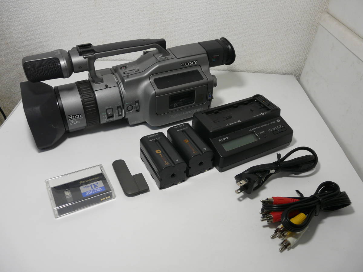 SONY ソニー デジタル ビデオカメラ DCR-VX1000 動作確認済