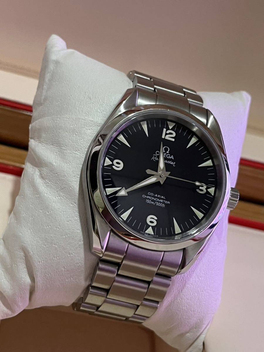 ☆1円~OMEGA オメガ RAILMASTER レイルマスターCO-AXIAL CHRONOMETER