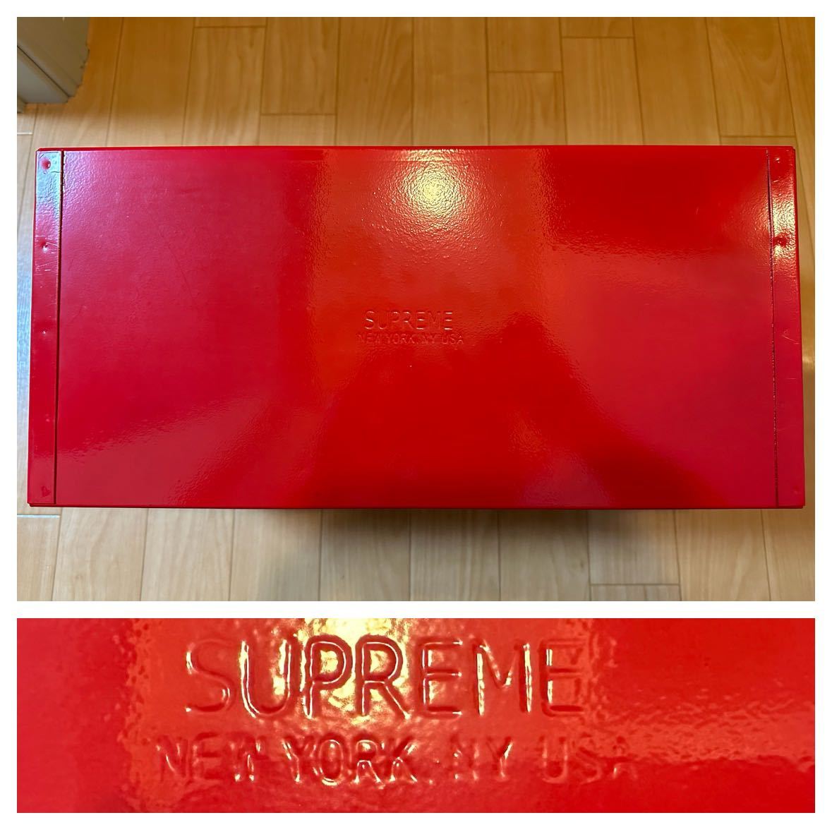 Supreme Diamond Plate Tool Box Red 18FW シュプリーム ダイヤモンド