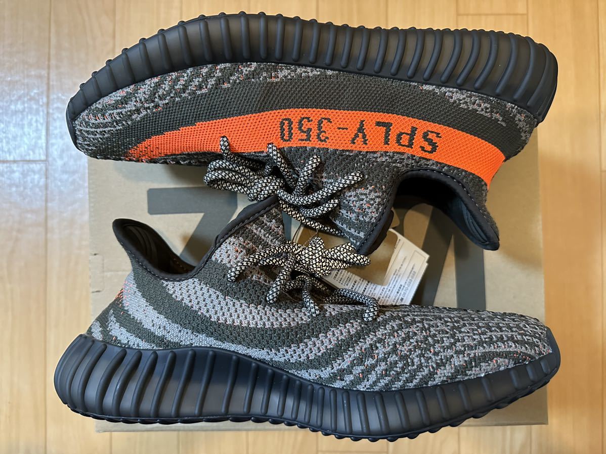 27cm adidas YEEZY BOOST 350 V2 CARBONBELUGA アディダス イージー ブースト イージーブースト350 カーボンベルーガ スニーカー HQ7045