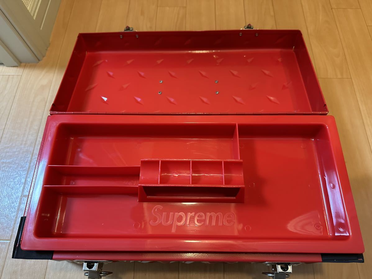 Supreme Diamond Plate Tool Box Red 18FW シュプリーム ダイヤモンド