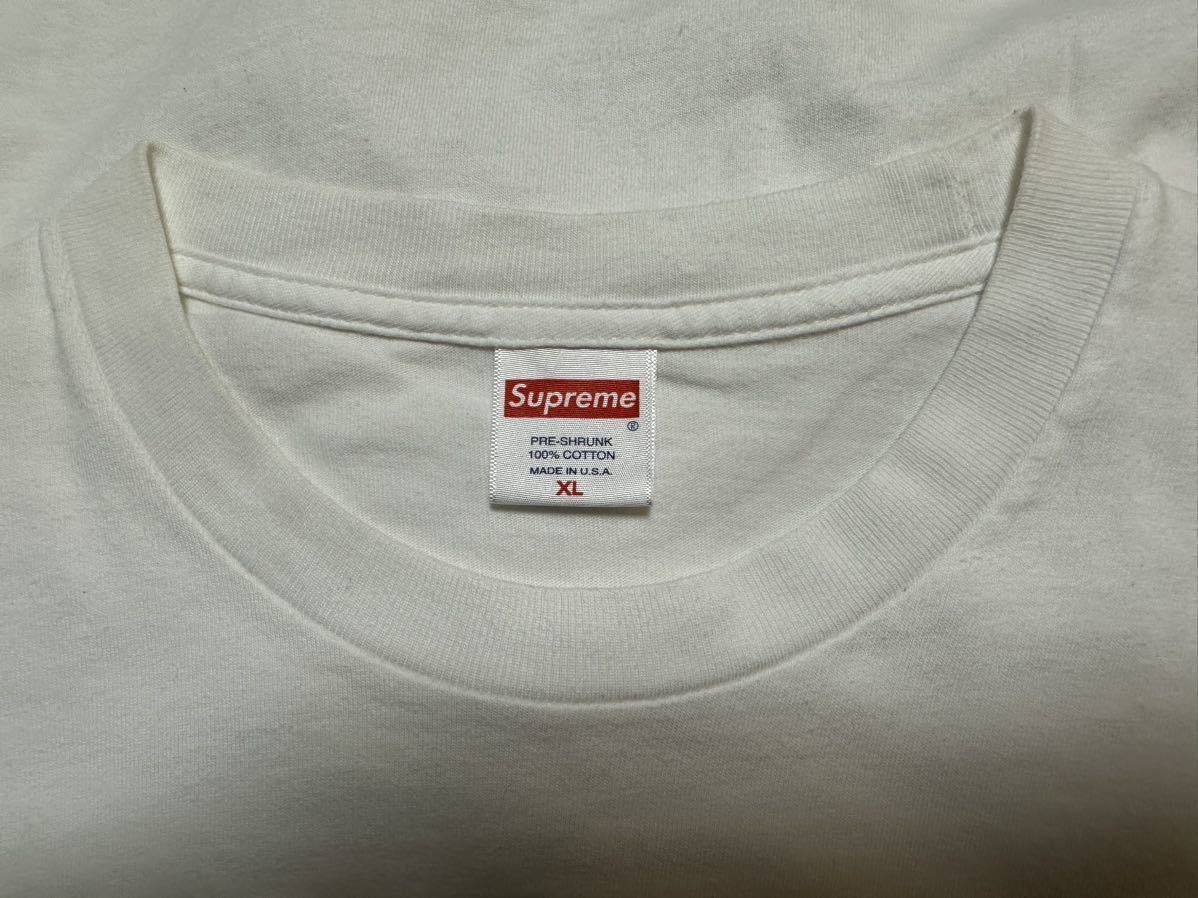 XL Supreme Box Logo L/S Tee White XLarge 20FW シュプリーム XL Supreme Box Logo L/S Tee White XLarge 20FW シュプリーム