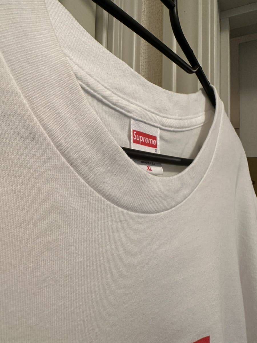 XL Supreme Box Logo L/S Tee White XLarge 20FW シュプリーム XL Supreme Box Logo L/S Tee White XLarge 20FW シュプリーム