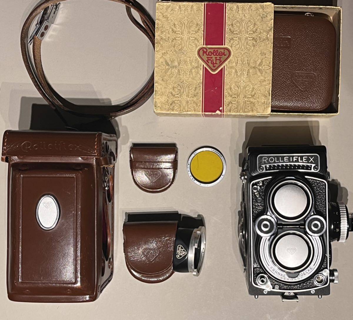 Rolleiflex 3.5f Planar ローライフレックス プラナー 二眼レフ Rolleiflex 3.5f Planar ローライフレックス プラナー 二眼レフ