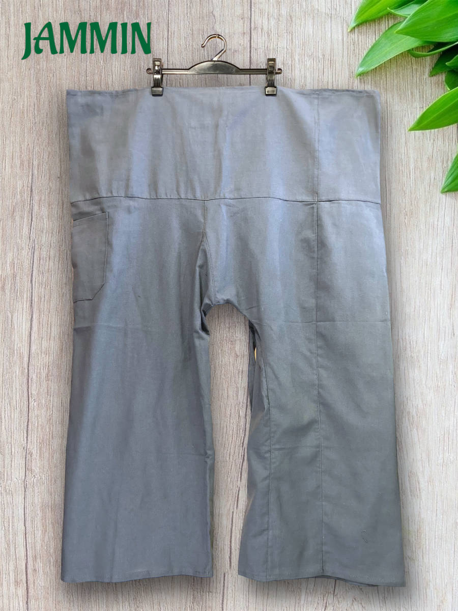  Thai pants * gray * Asian * man and woman use * ethnic *hipi-