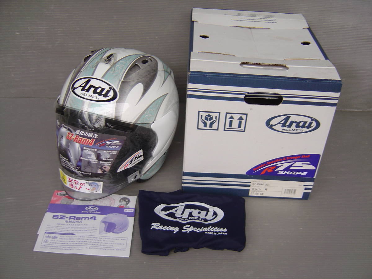 ARAI アライ ジェットヘルメット SZ－RAM4 KAREN BLUE Ｍサイズ(M