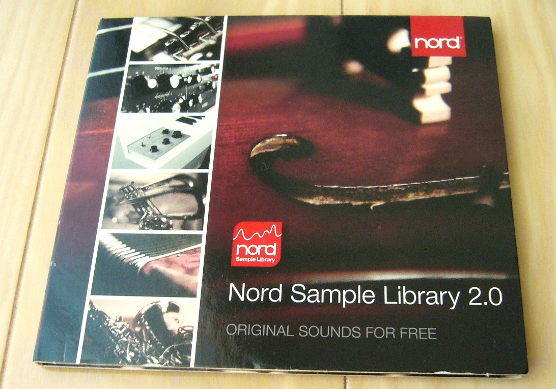 DVD Nord Sample Library 2.0 ORIGINAL SOUNDS Nord electro 5D サンプル ライブラリー Nord Sound Manager Editor_画像1