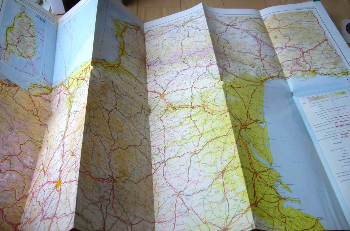 2冊 JTBポケット ガイド パリ PARIS 1995 フランス France 地図 MAP バーソロミュー ワールド トラベル マップ 1/125万 1992 丸善 英語表記_画像9