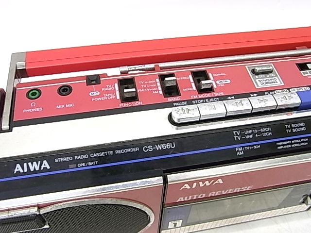 代購代標第一品牌－樂淘letao－e9812 AIWA アイワステレオラジオ