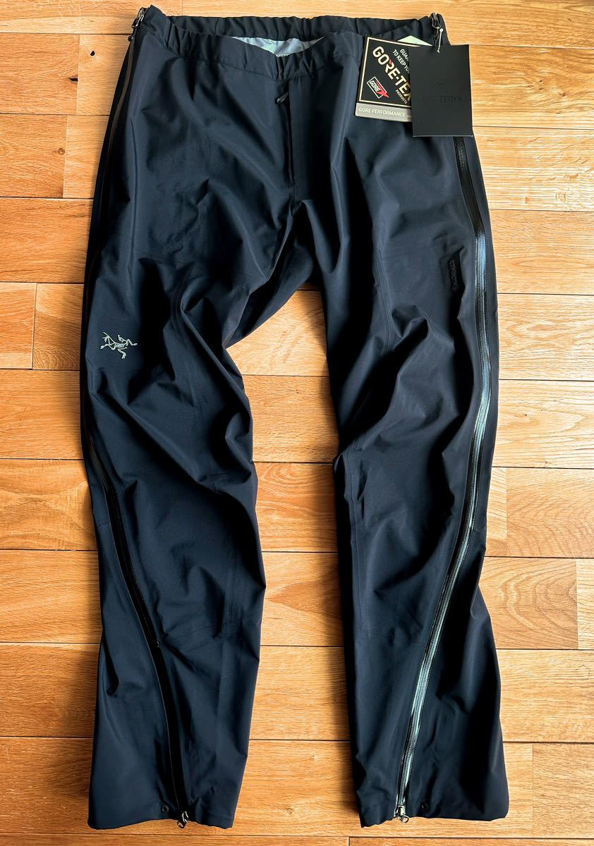 日本限定モデル】 2023S/S 【大人気モデル 新品】ARC'TERYX LR ブラック ゴアテックス ベータパンツ アークテリクス  Large-Regular Black Men's pant Beta Lサイズ