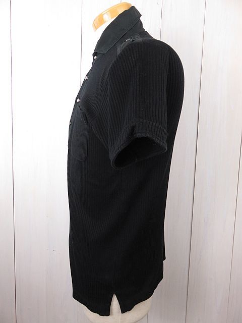 カルバンクライン　CK 半袖カットソー　リブ素材　黒　M_画像9