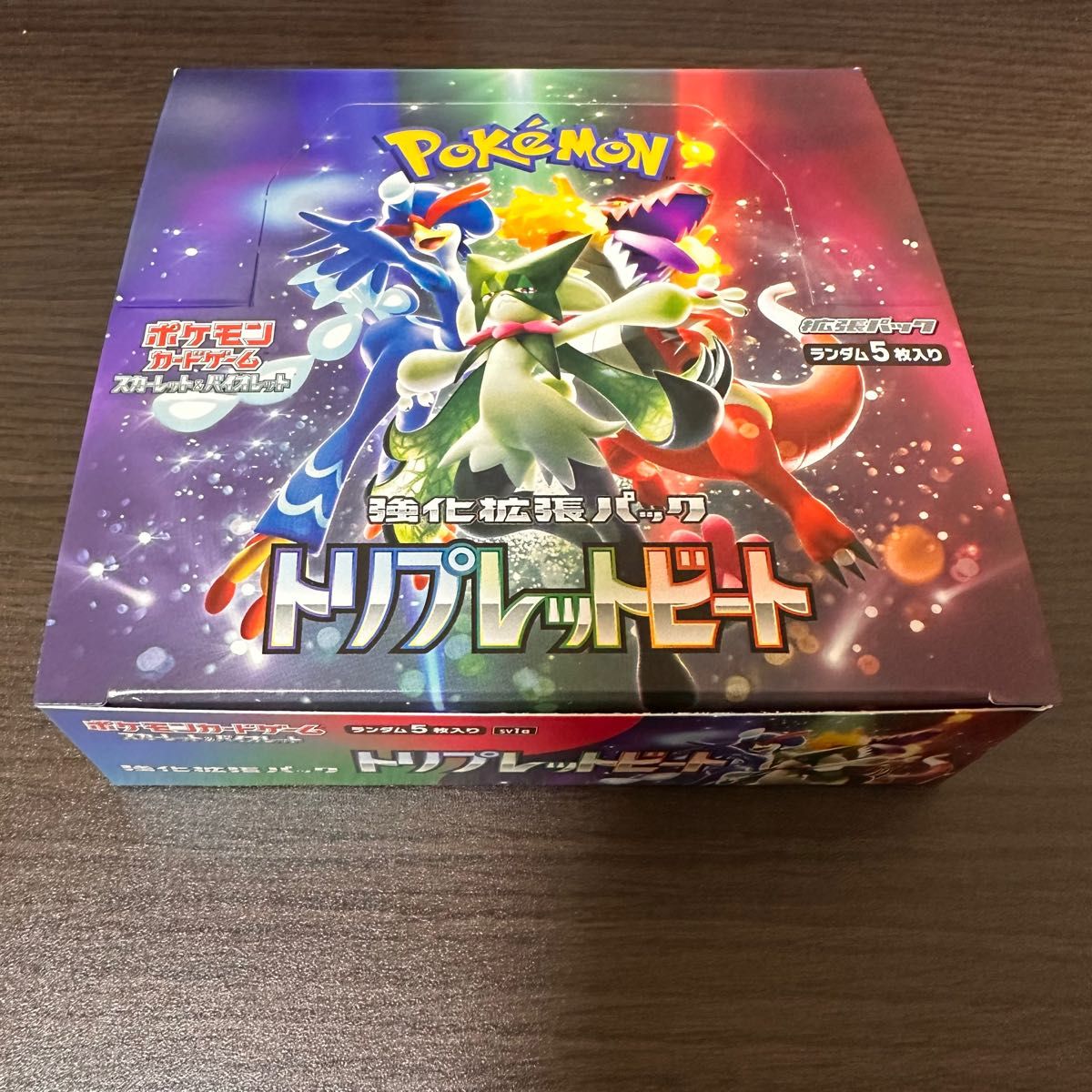 ポケモンカード トリプレットビート 7BOX シュリンクなし バイオレット-