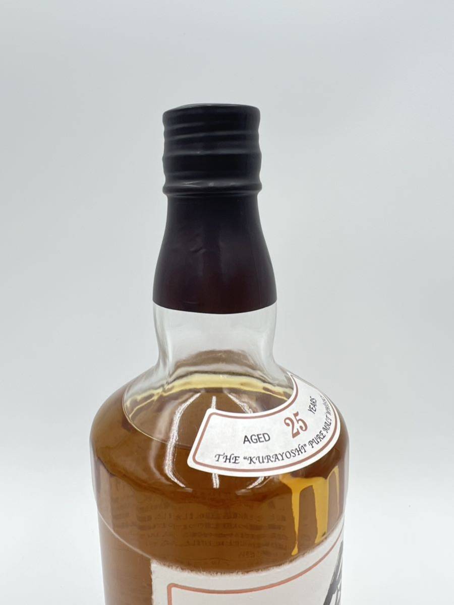 Matsui Whisky マツイ ピュアモルト ウイスキー 倉吉25年 木箱入り 700ｍL 46％G14_画像5