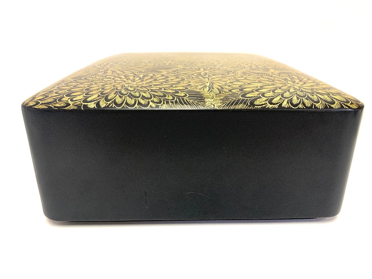 漆 蒔絵 御手箱 文箱 小箱 漆器 小物入れ 蓋物 工芸品 木製