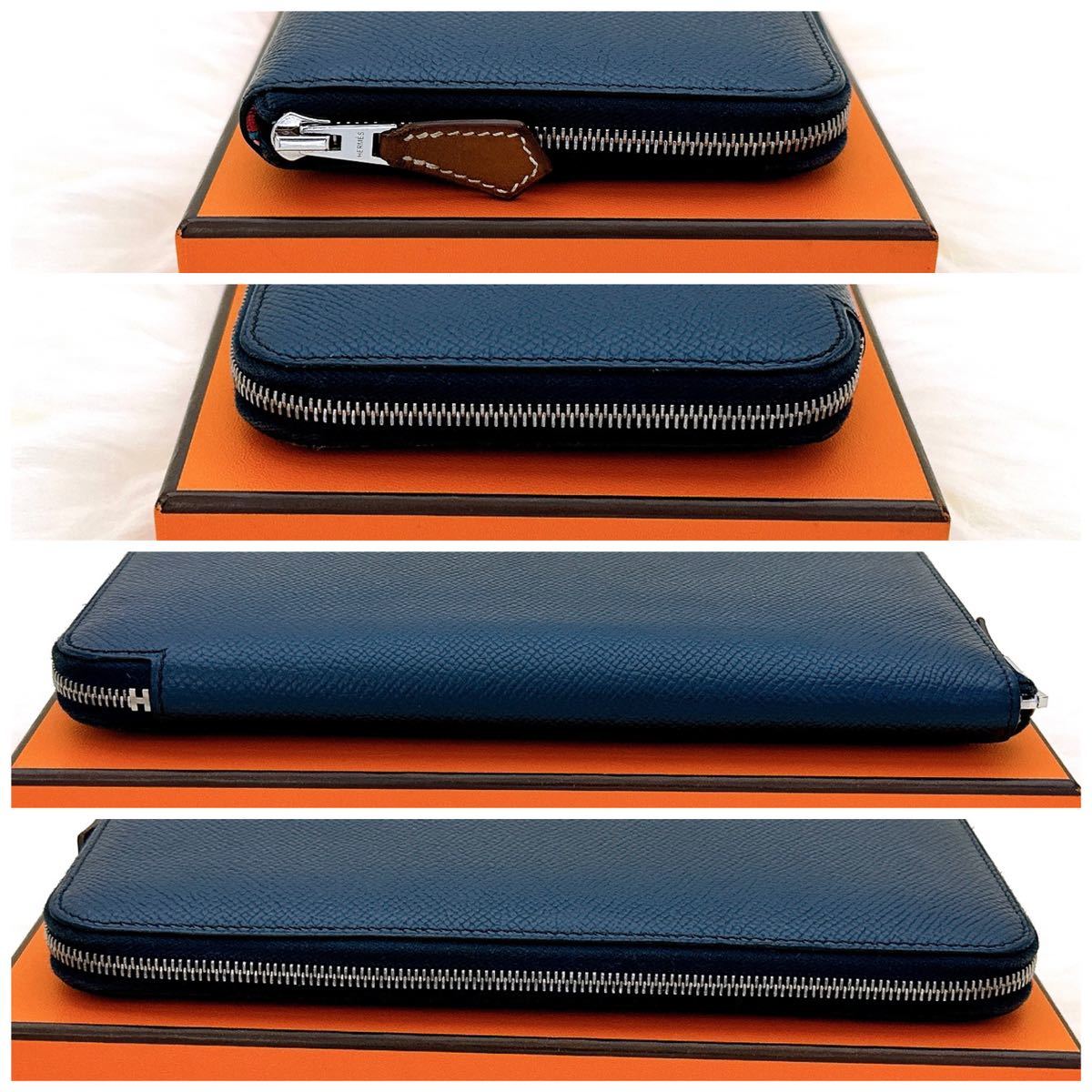 大人気カラー 【極美品】 HERMES エルメス 長財布 アザップ 大人気カラー 【極美品】 HERMES エルメス 長財布 アザップ