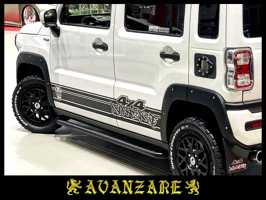 ≪AVANZARE≫ MR52／MR92 ハスラー ☆ フューエルリッドカバー (強化ガラス製) 給油口カバー ／ 純正交換タイプ_画像8