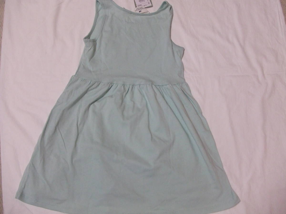 新品未使用★H&M★エルサワンピース★120/130㎝★エイチアンドエム★アナと雪の女王★女の子★匿名配送送料無料