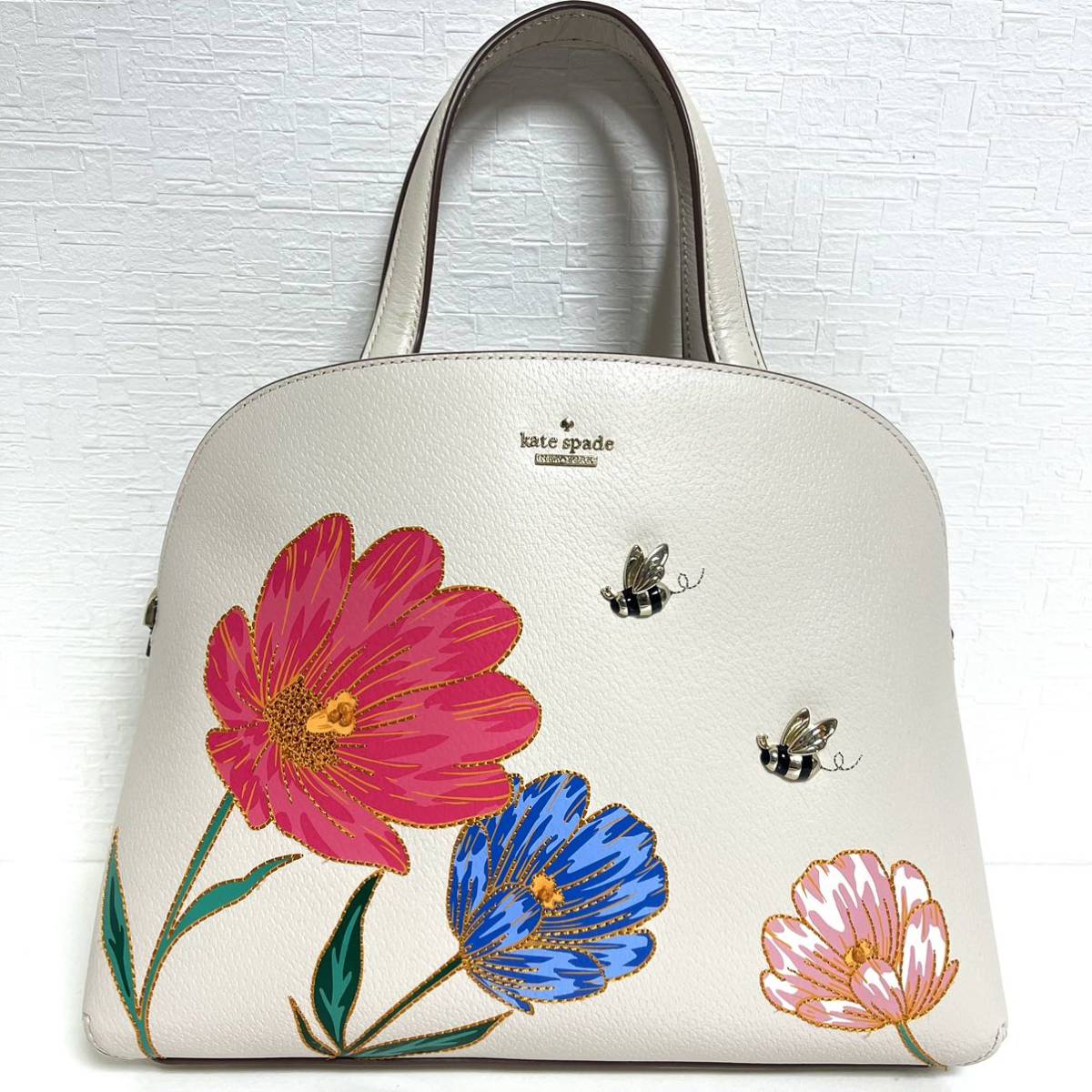 Kate Spade ケイトスペード Picnic Perfect Bee Lottie ピクニック パーフェクト ビー ロッティ 2WAY ショルダーバッグ ハンドバッグ