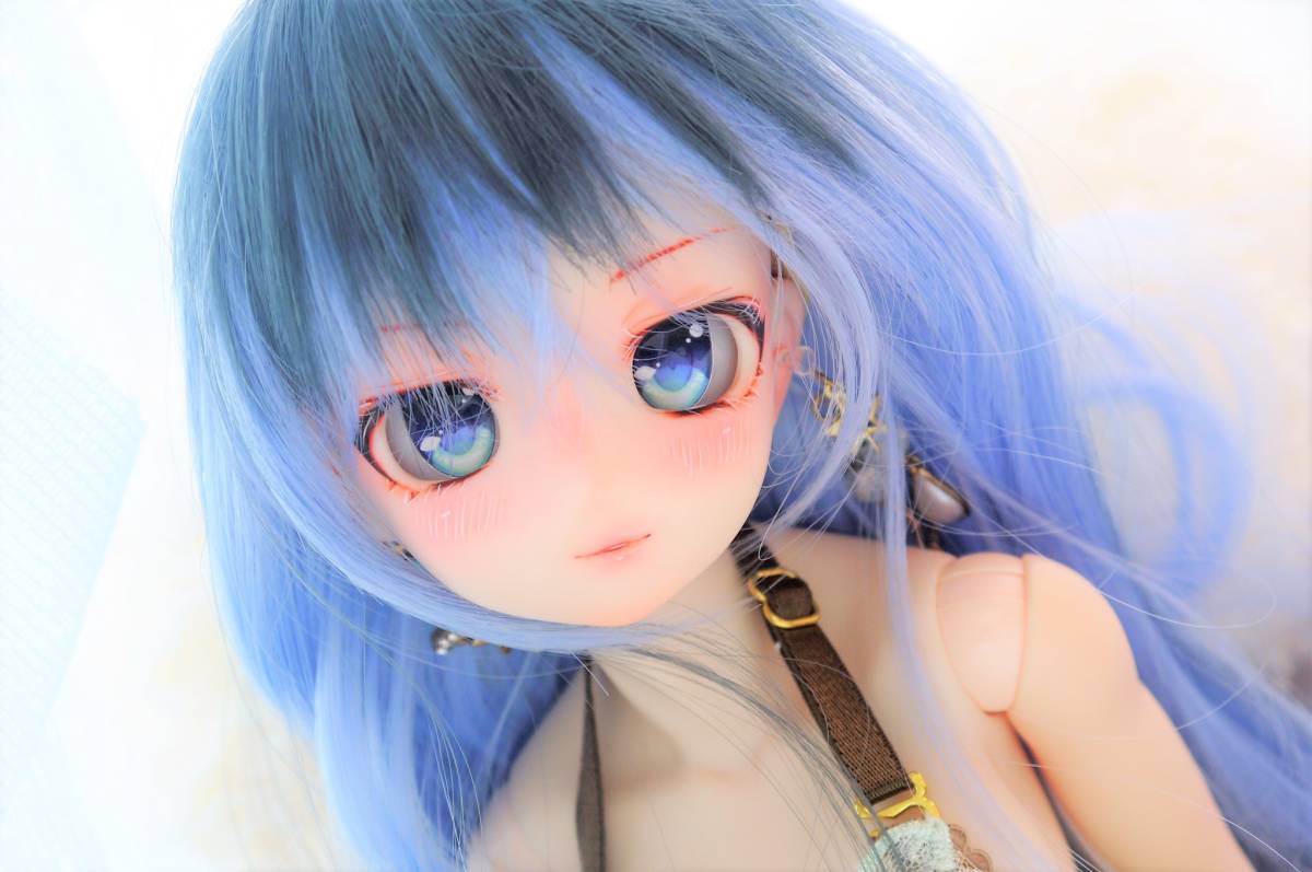 ine*カスタムヘッド:オビツ50-04まふゆヘッド+アイ+ウィッグ(パーツ