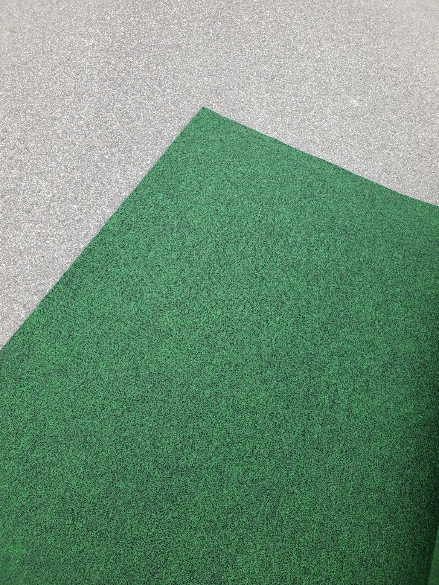 【新品】防草シート(裏表グリーン)　巾1m×50m　厚み4㎜