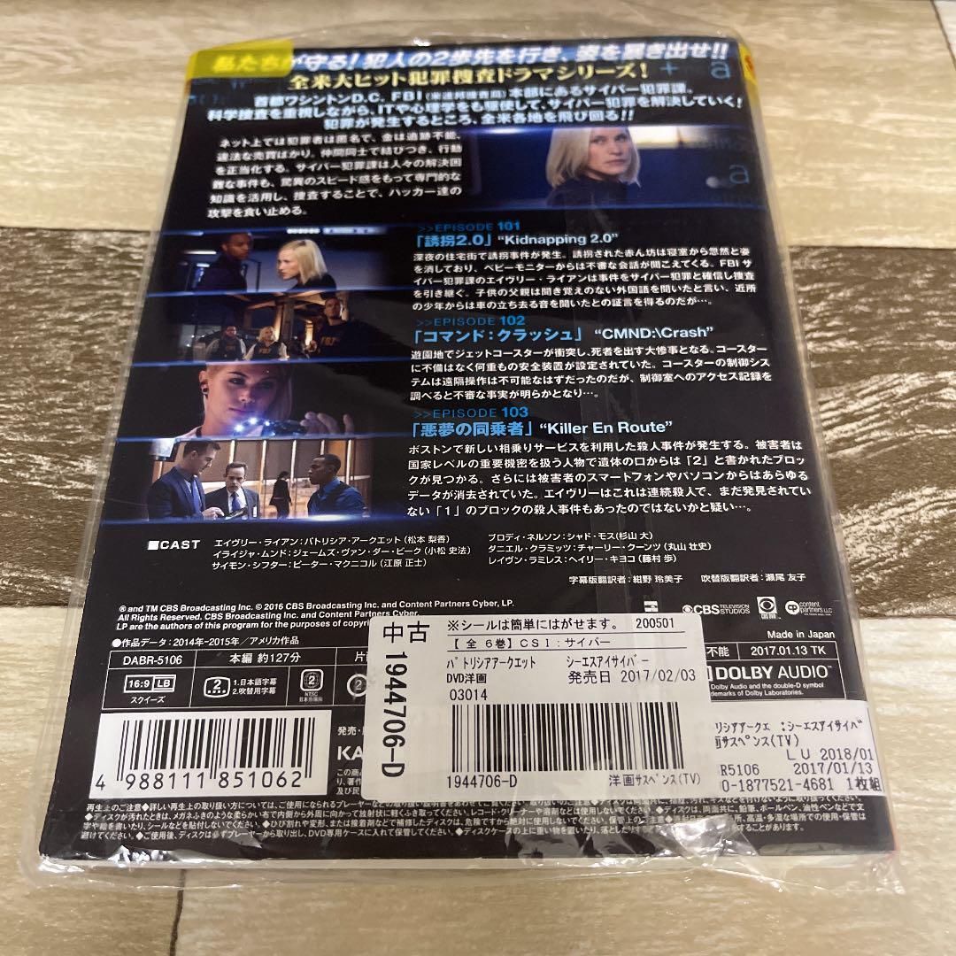 b440-1 CSI サイバー [レンタル落ち] 全6巻セット DVD_画像2