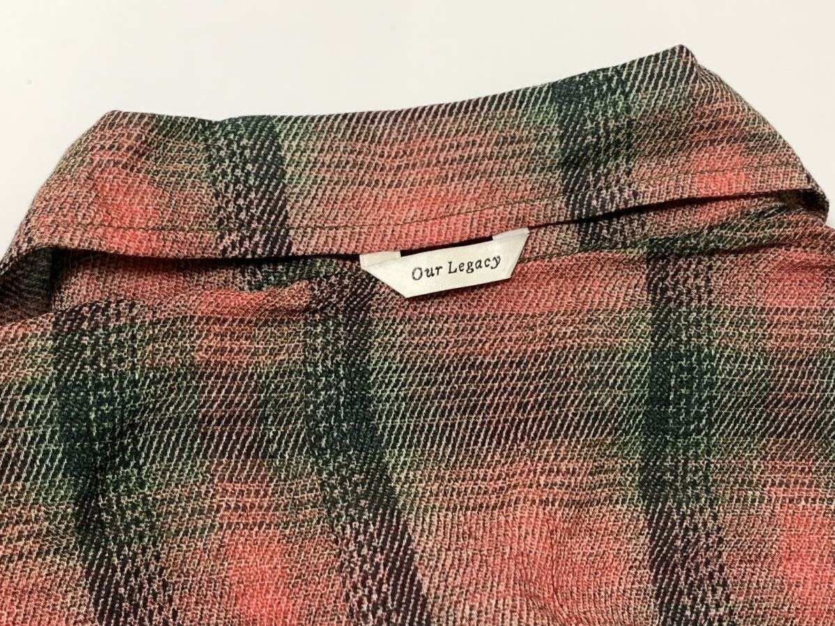 新品《 OUR LEGACY アワー レガシー 》 BORROWED SHIRT / Big