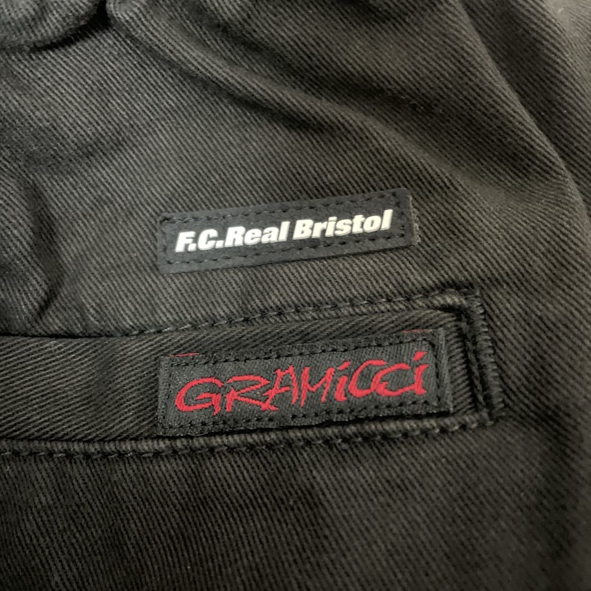 Lサイズ 黒 F.C.Real Bristol GRAMICCI TEAM SHORTS ブリストル fcrb
