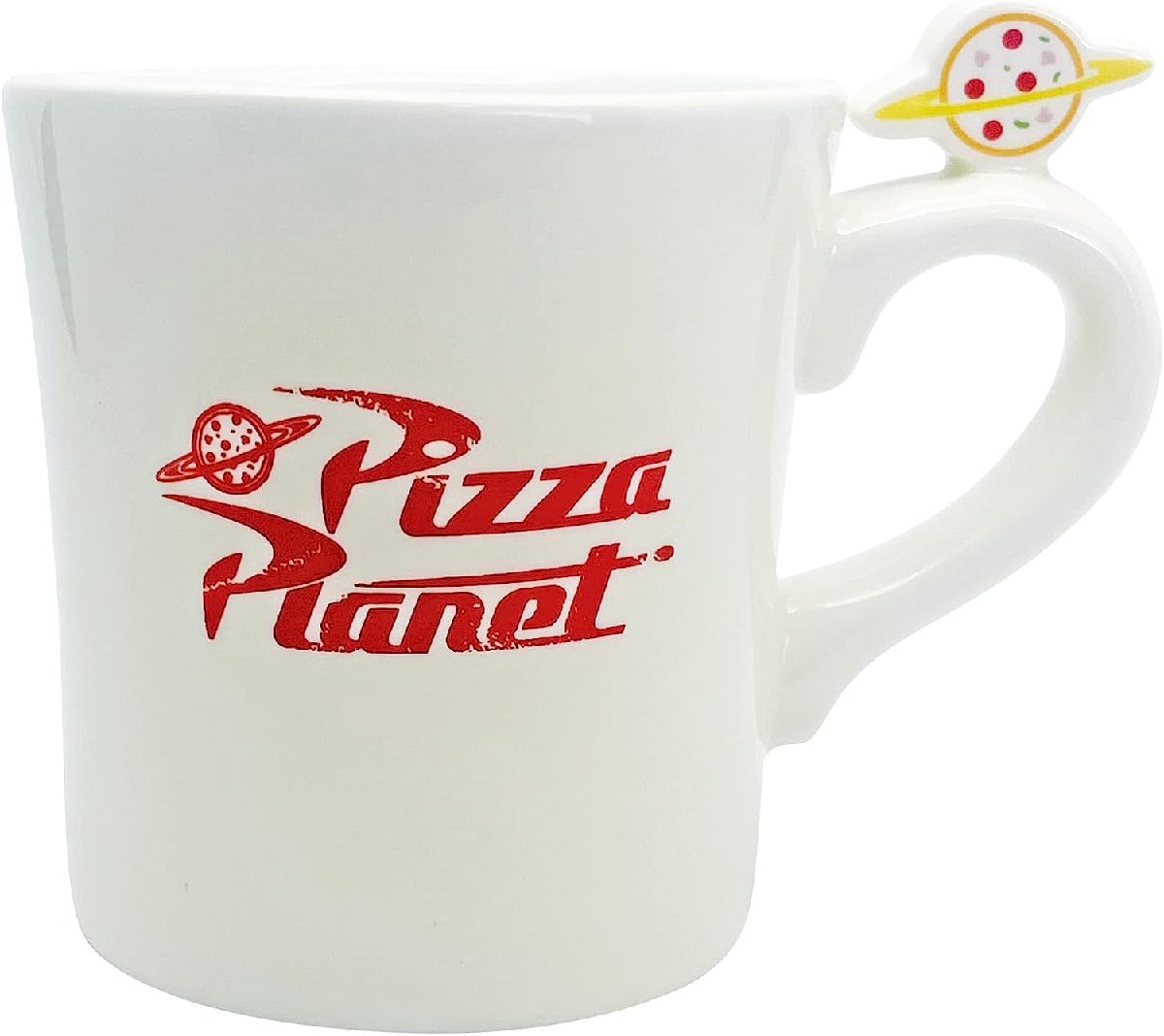 Pizza Planet マグカップ フィギュア付き ピザプラネット ディズニー ピクサー トイ・ストーリー エイリアン ギフト プレゼント_画像1