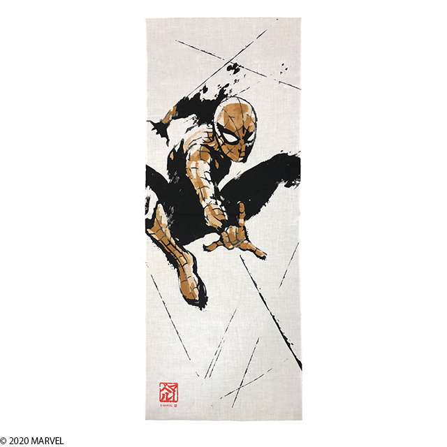  Japan hand ...Marvelma- bell .. manner Spider-Man .... stylish 34x90cm made in Japan mail service correspondence Point ..