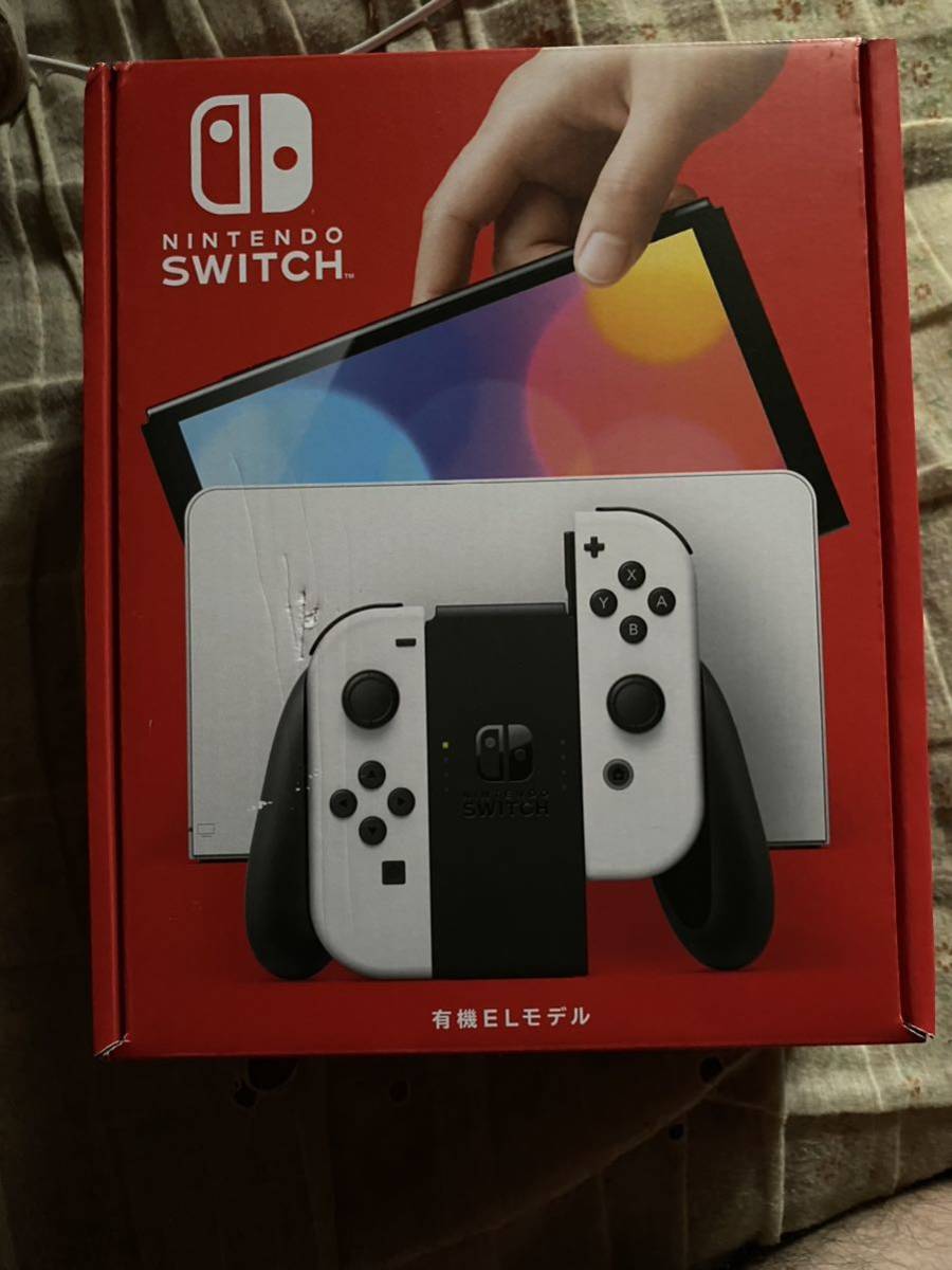 送料無料】Nintendo Switch(有機ELモデル) Joy-Con(L)/(R) ホワイト