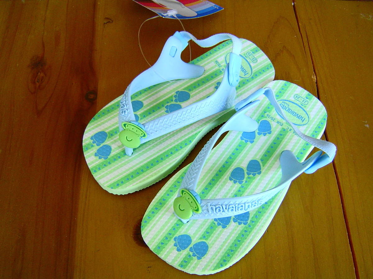 ★新品・送料無料★havaianas★ハワイアナス キッズ ビーチサンダル カエル★21(13.5ｃｍ）★★havaianas Kids_共通画像です