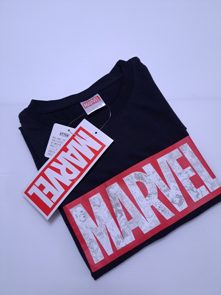 新品 未使用 マーベル　MARVEL　 140 半袖　Tシャツ コットン 部屋着 ルームウェア 即決 送料無料 パジャマ　B２_画像3