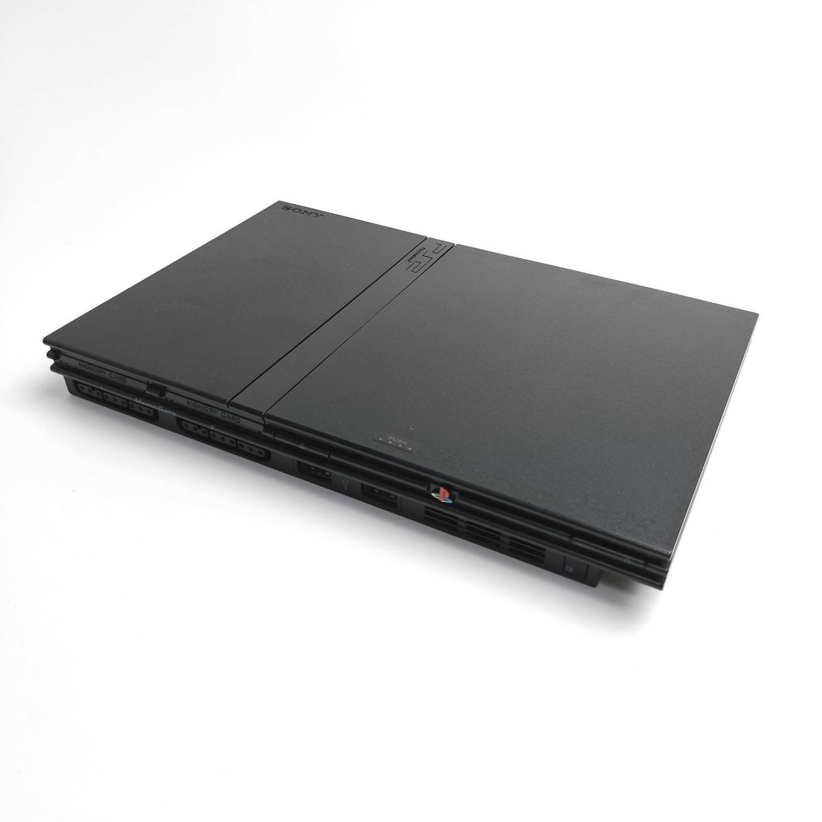 ★薄型★ SCPH-70000 チャコールブラック 動作確認済み PS2 本体セット プレステ2 PlayStation2 SCPH 70000 CB