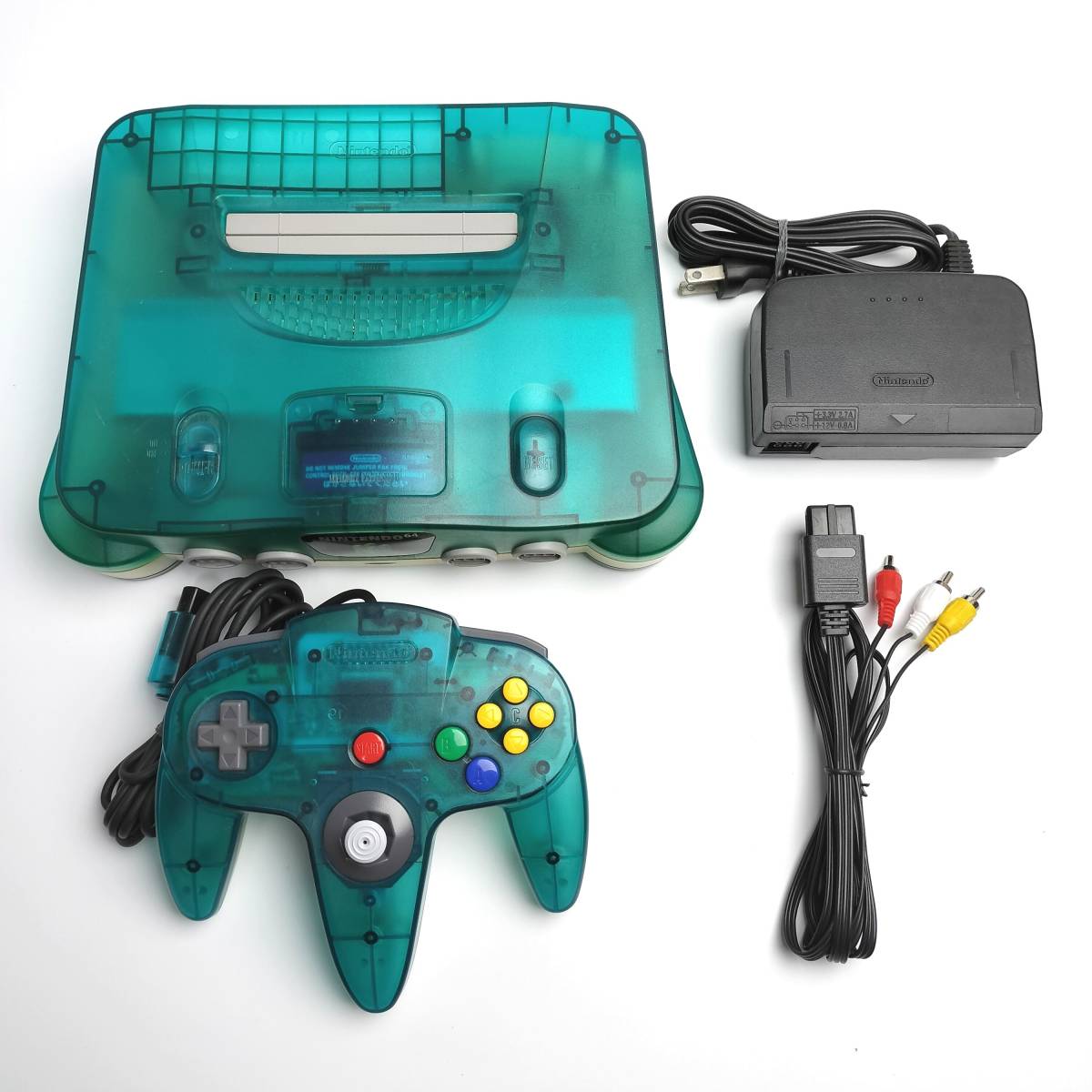 ★動作確認済み★ 人気カラー 送料無料!! ニンテンドー64 クリアブルー Nintendo 64 ニンテンドウ64 任天堂 クリア ブルー ★動作確認済み★ 人気カラー 送料無料!! ニンテンドー64 クリアブルー Nintendo 64 ニンテンドウ64 任天堂 クリア ブルー