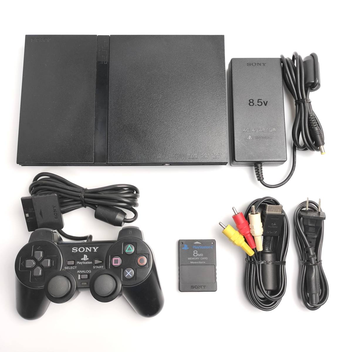 PS2 薄型 SCPH-77000 CB ソフト多数セット 動作確認済-