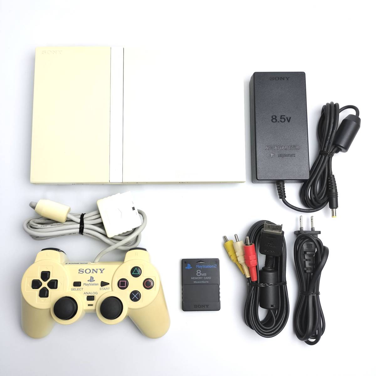 本体美品 SONY PS2 PlayStation2 プレステ2 本体1式セット SCPH-77000