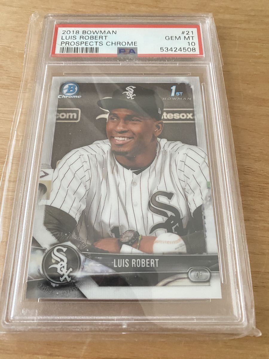 PSA10!】Luis Robert ルイスロバート bowman chrome 2018 大谷翔平選手