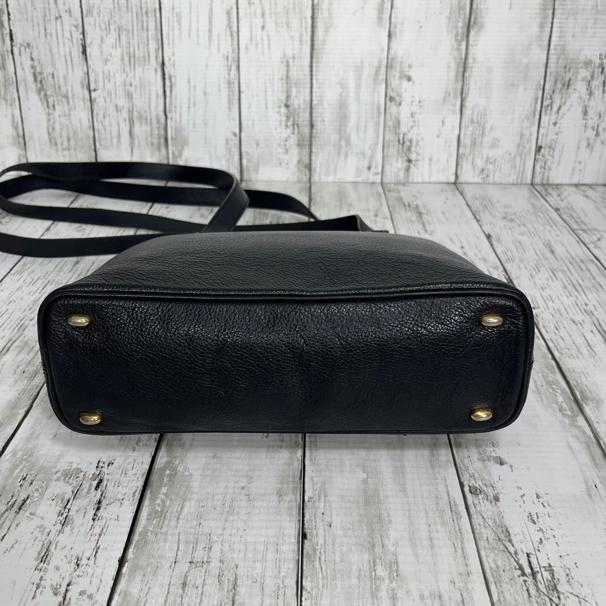 CELINE セリーヌ レザー サークル金具 ショルダーバッグ 肩掛けかばん