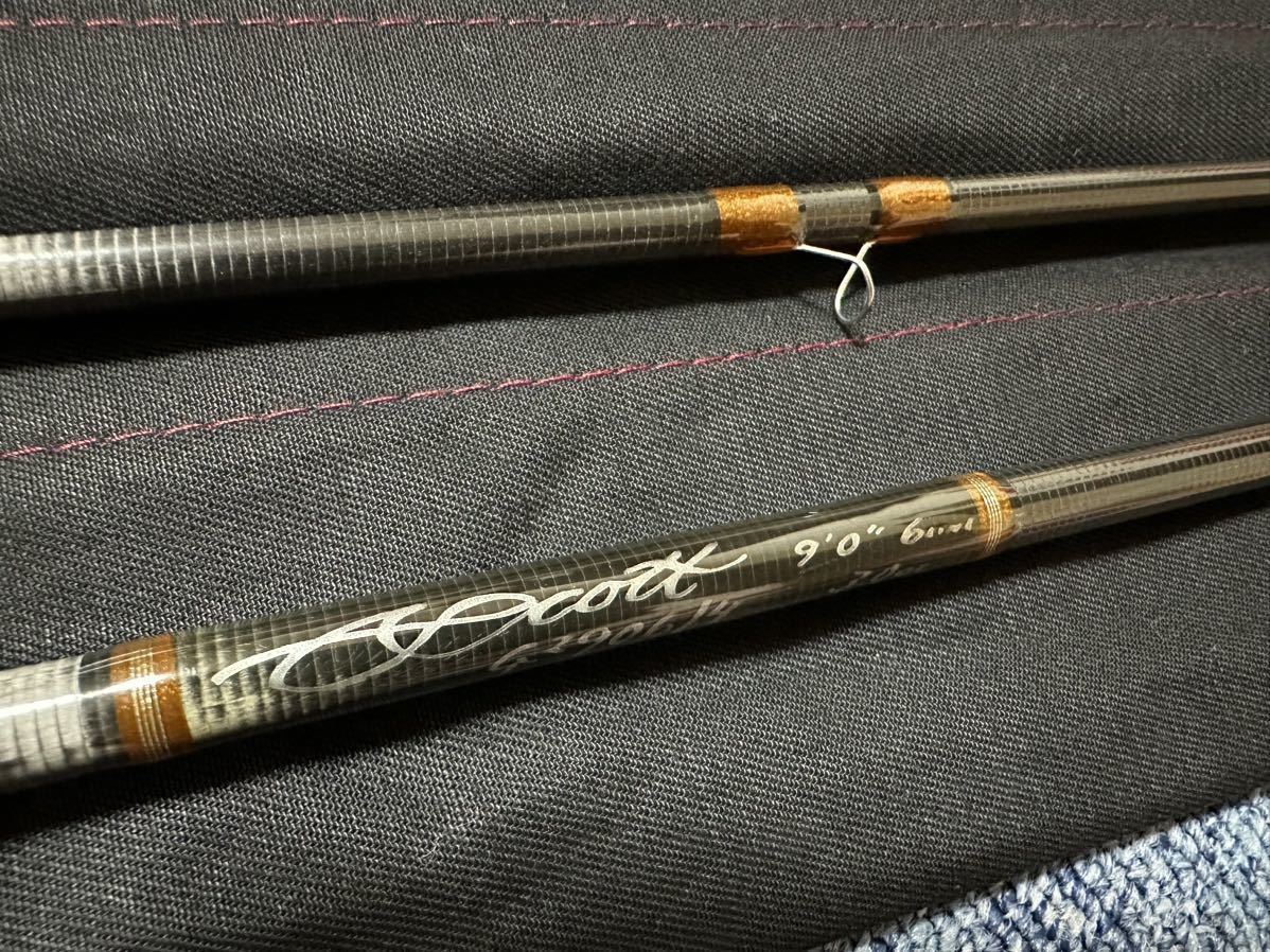 美品!Scott G2 906/4 スコット フライロッド 大型虹鱒 ウェット 美品!Scott G2 906/4 スコット フライロッド 大型虹鱒 ウェット